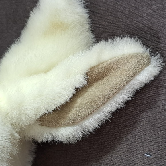 Vintage Gund Collector's Classic White Snowshoe Bunny Rabbit Plush VG- 11" 1986 - Picture 8 of 14